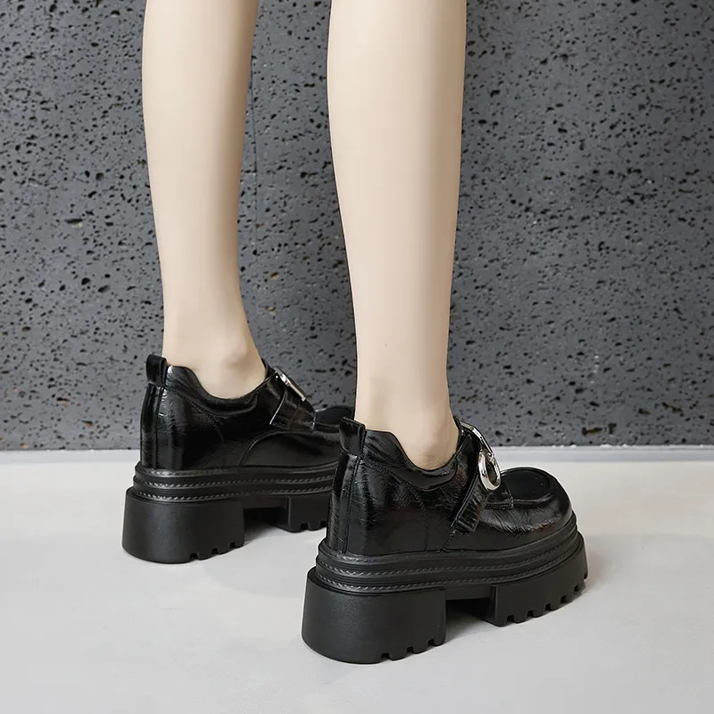 Milan Love Song Chunky Heel High Heels 10CM Women's-4