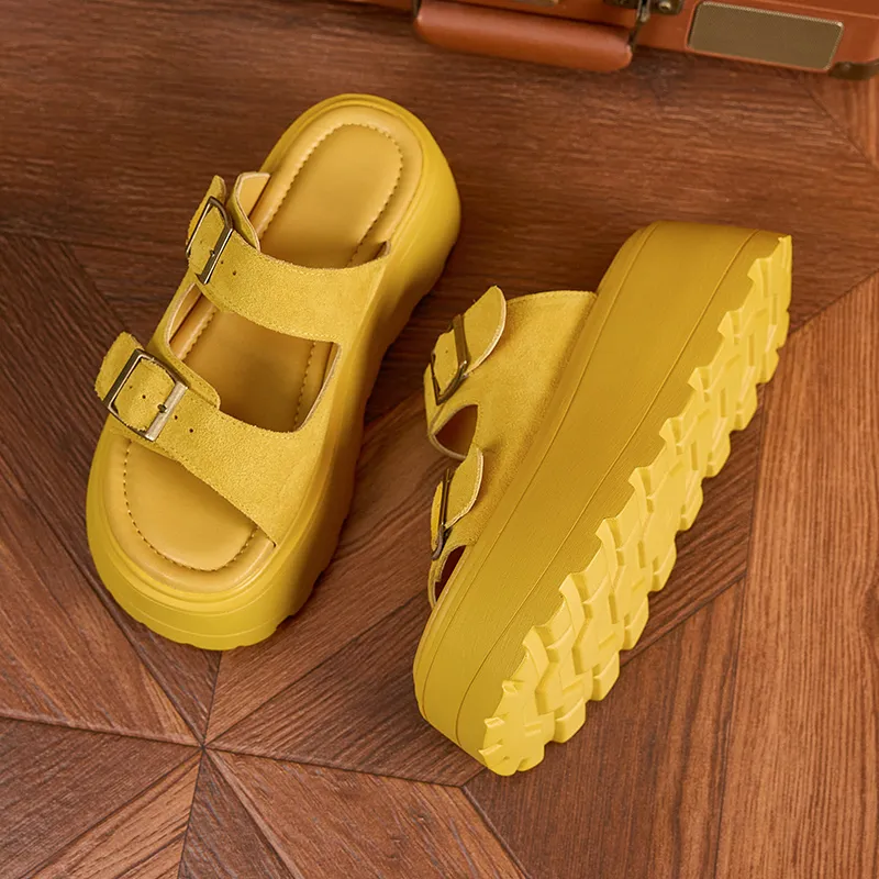 Milan Love Song Metal Slip Resistant Abrasion Resistant Slide Slippers Women's-1
