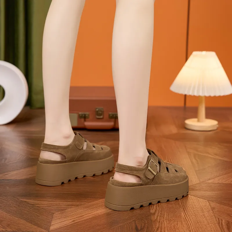 Milan Love Song Casual Single Shoes 7cm Women's-5