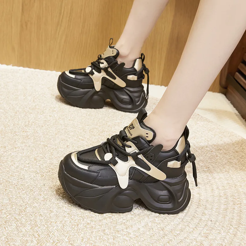 Milan Love Song Warm And Wear-Resistant Low-Top Chunky Sneakers Women's-7