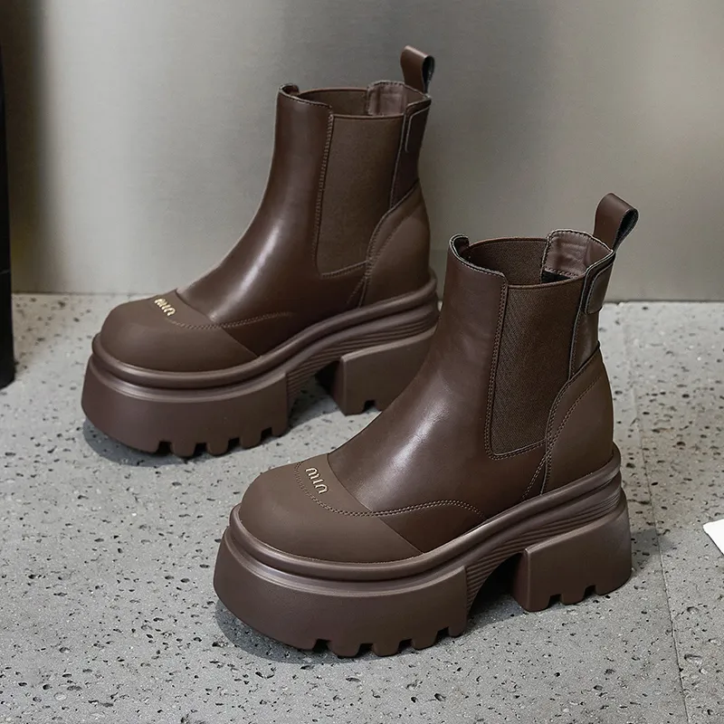 Milan Love Song Short Chelsea Boots Women's-4