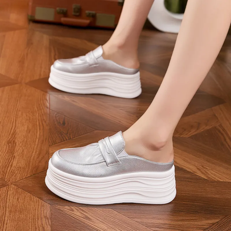 Milan Love Song Cut Out Quiet Abrasion Resistant Slip Resistant Closed Toe Slippers Women's-13