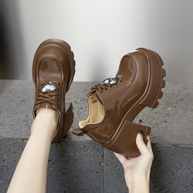 Milan Love Song Casual Single Shoes 8.5cm Women's-5