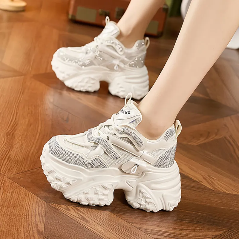 Milan Love Song Low Top Chunky Sneakers Women's-10