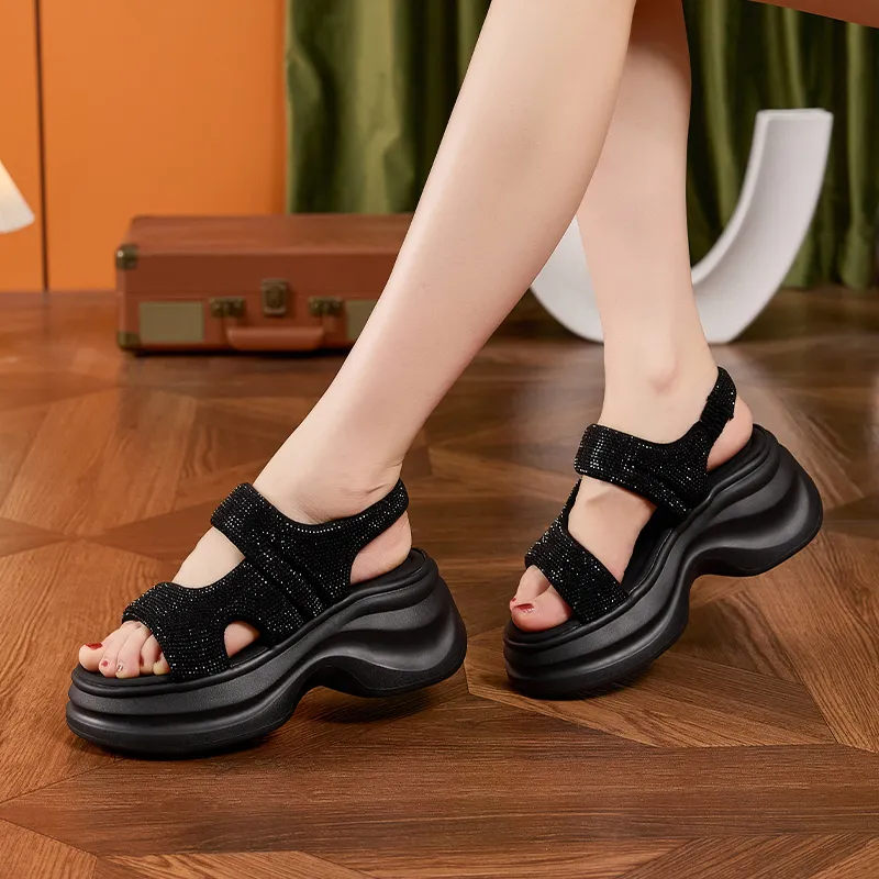 Milan Love Song One Strap Sandals 8cm Women's-18