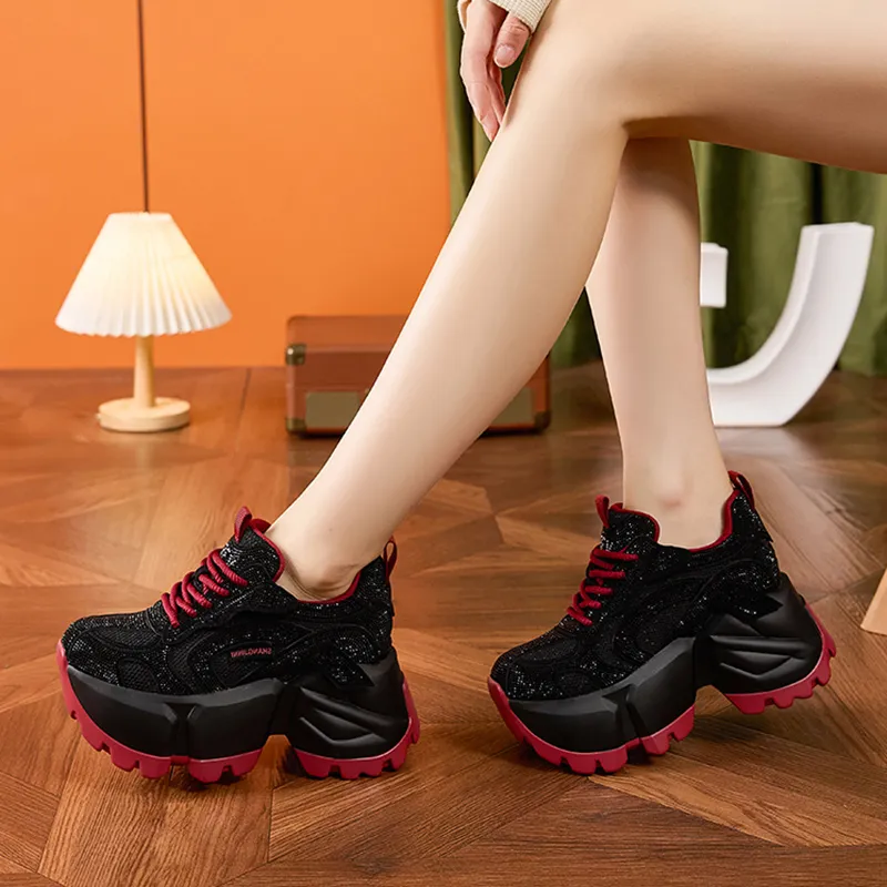 Milan Love Song Low Top Chunky Sneakers Women's-10