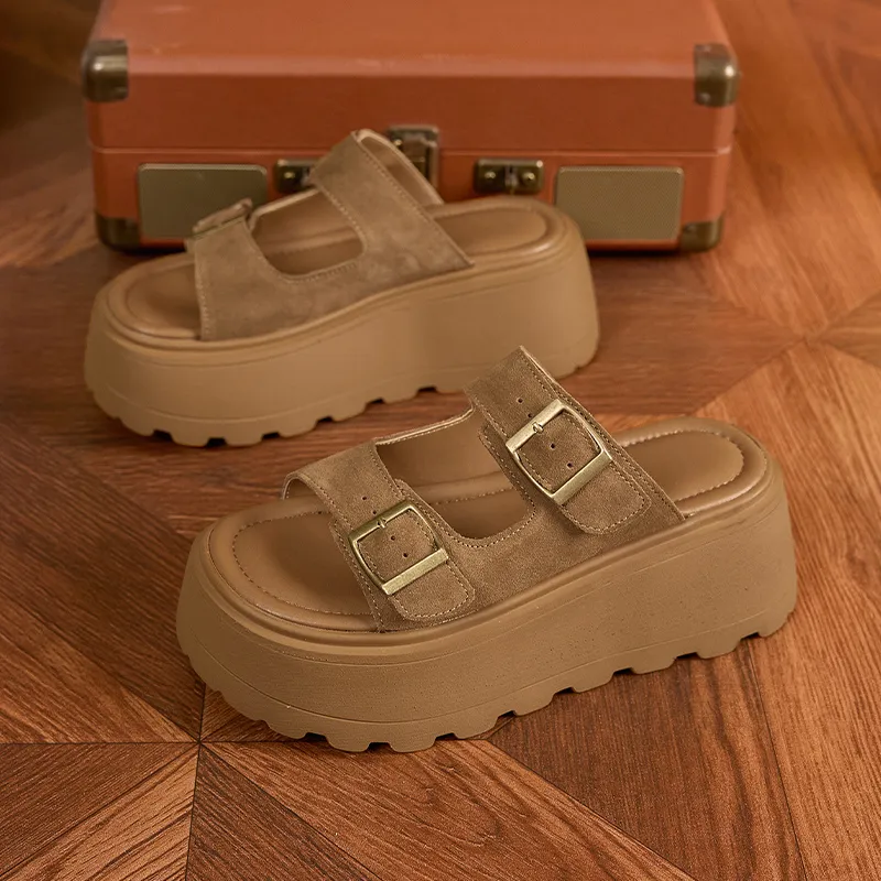 Milan Love Song Metal Slip Resistant Abrasion Resistant Slide Slippers Women's-9