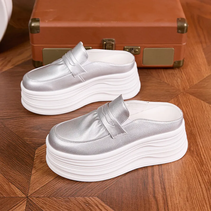 Milan Love Song Cut Out Quiet Abrasion Resistant Slip Resistant Closed Toe Slippers Women's-8