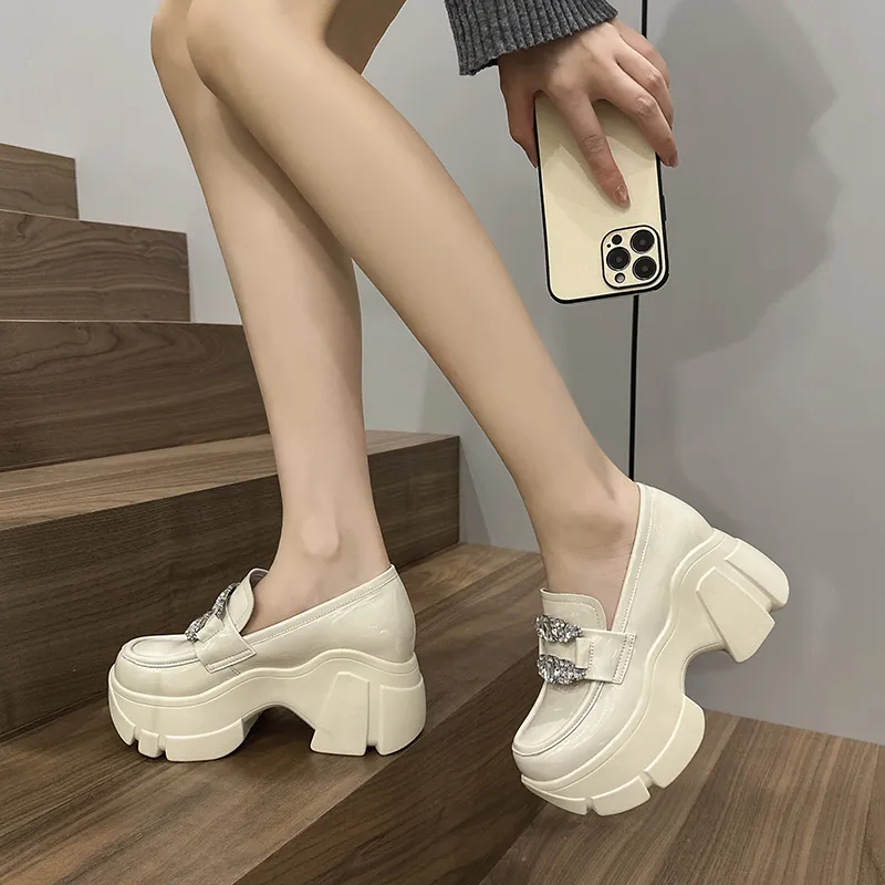 Milan Love Song Loafers 8cm Women's-8