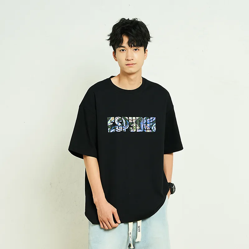 ESPY Drop Shoulder Sleeve T Shirt Unisex-4