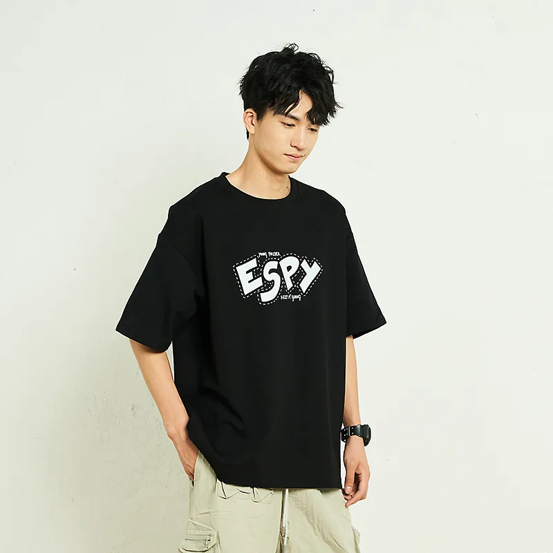 ESPY Drop Shoulder Sleeve T Shirt Unisex-4