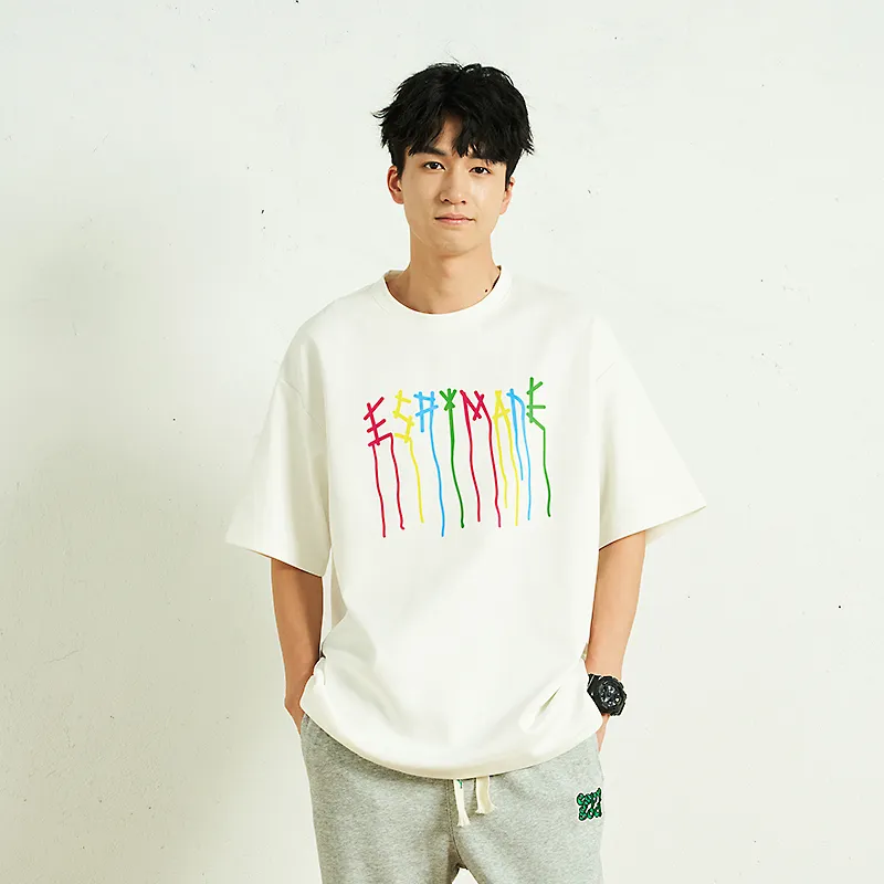 ESPY Drop Shoulder Sleeve T Shirt Unisex-13