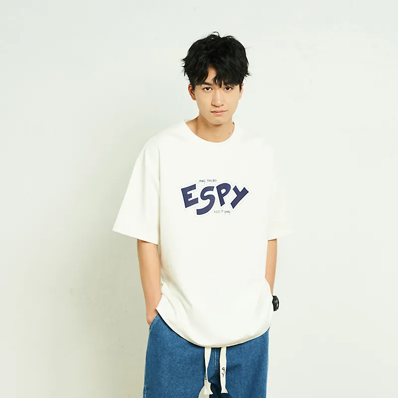 ESPY Drop Shoulder Sleeve T Shirt Unisex-12