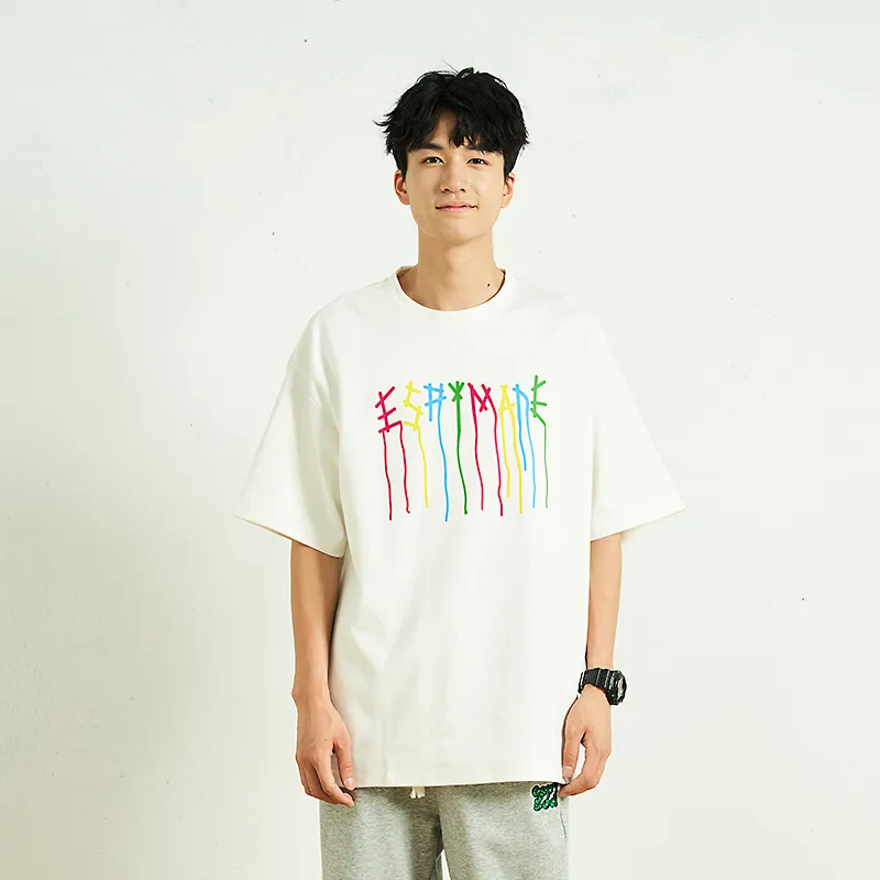 ESPY Drop Shoulder Sleeve T Shirt Unisex-12