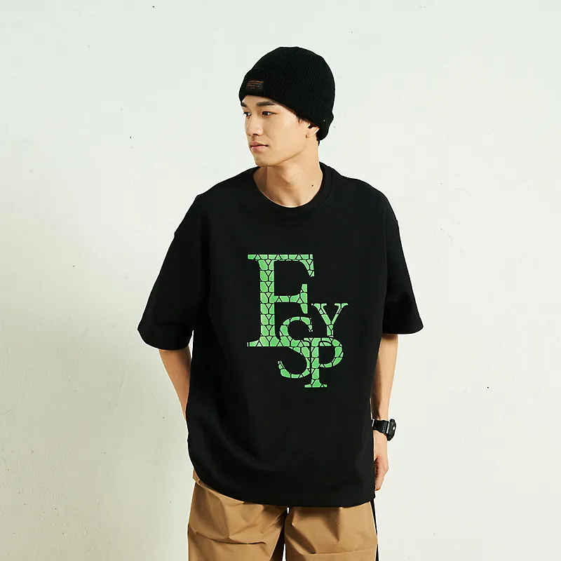 ESPY Drop Shoulder Sleeve T Shirt Unisex-3