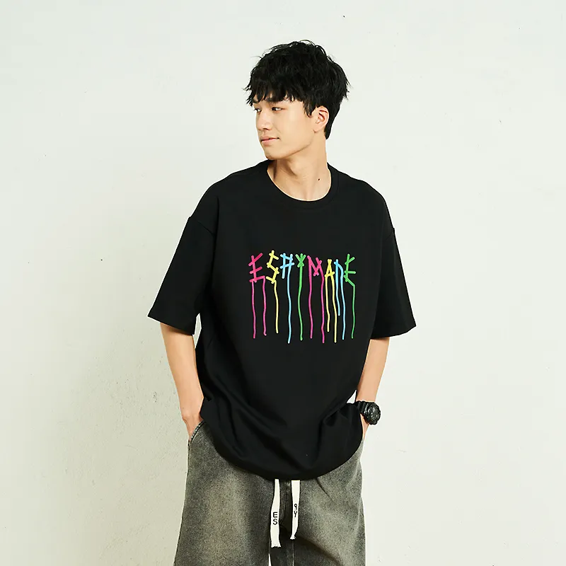 ESPY Drop Shoulder Sleeve T Shirt Unisex-3