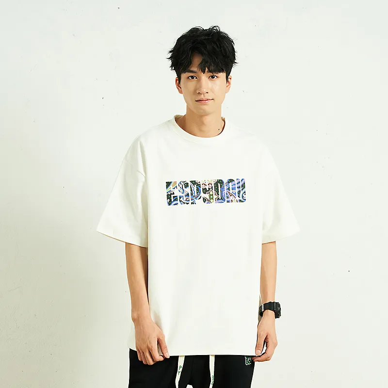 ESPY Drop Shoulder Sleeve T Shirt Unisex-11