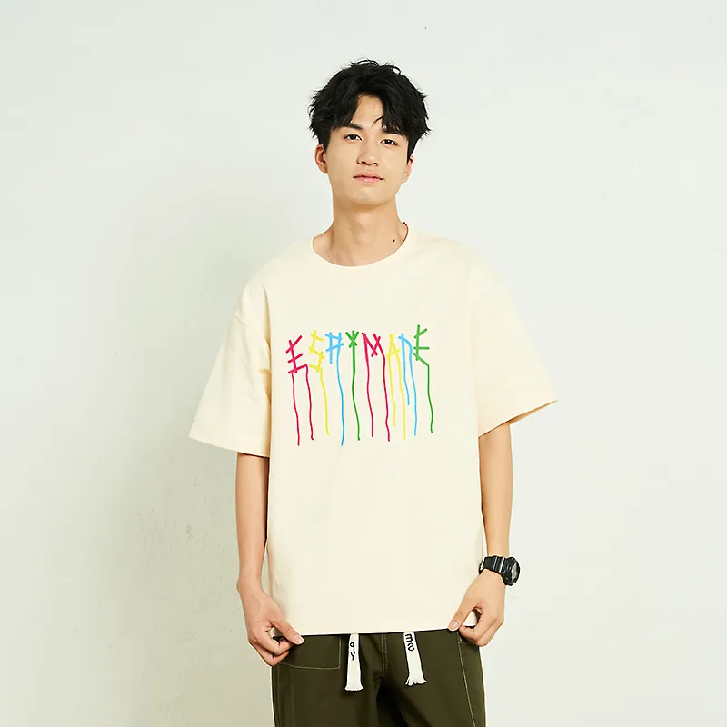 ESPY Drop Shoulder Sleeve T Shirt Unisex-9