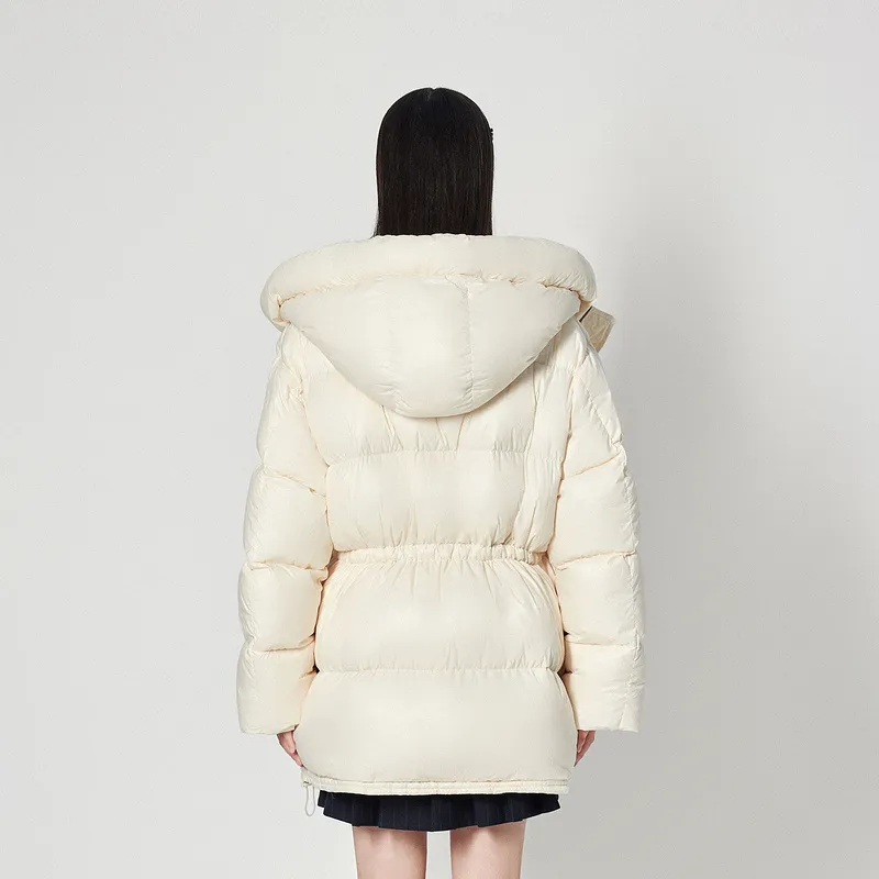 D'zzit Down Jackets Unisex White-3