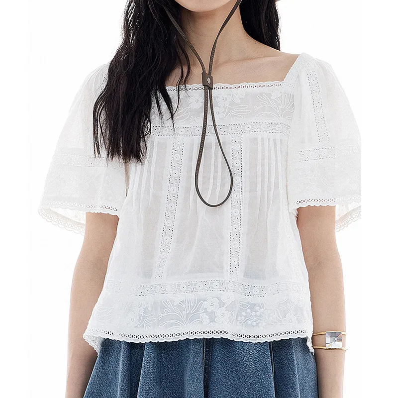 D'zzit Shirts Women's White-2