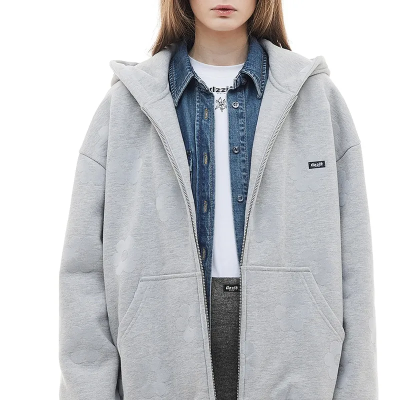 D'zzit Sweatshirt Women's Light Gray-2