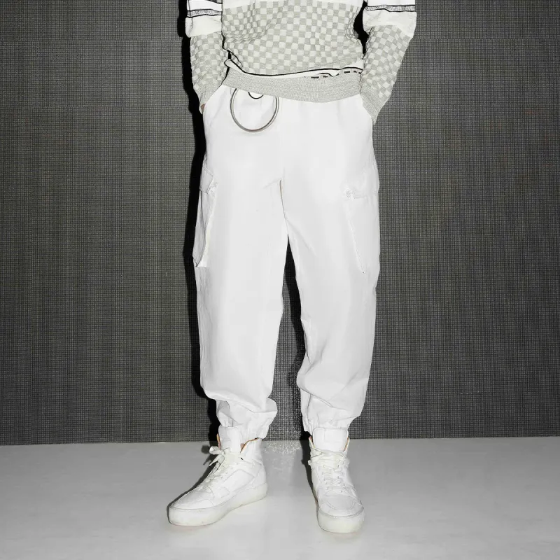RAZZLE Cargo Pants Men White-4