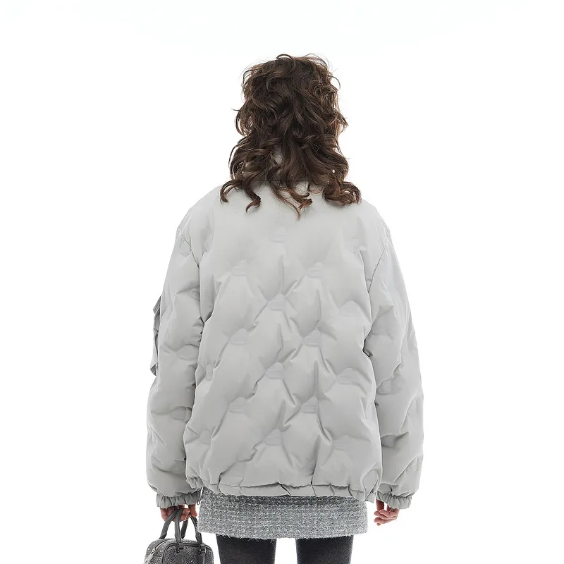 D'zzit Down Jacket Women's Light Gray-2