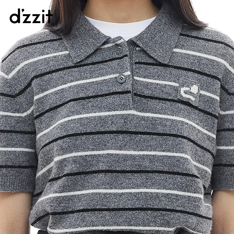 D'zzit T Shirts Women's Dark Gray-2