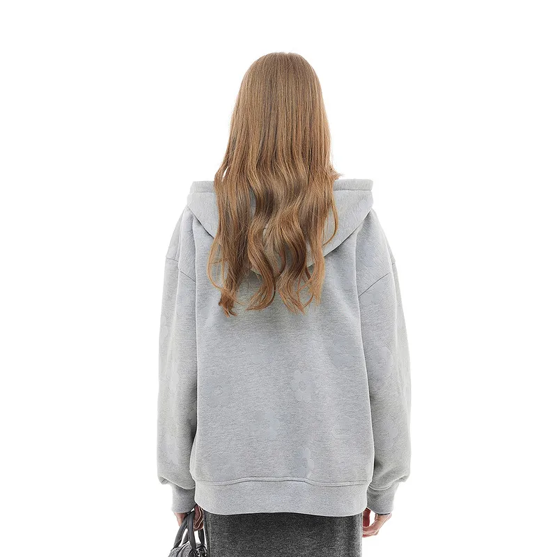 D'zzit Sweatshirt Women's Light Gray-3
