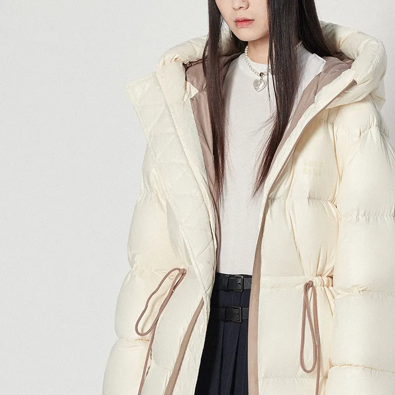 D'zzit Down Jackets Unisex White-5