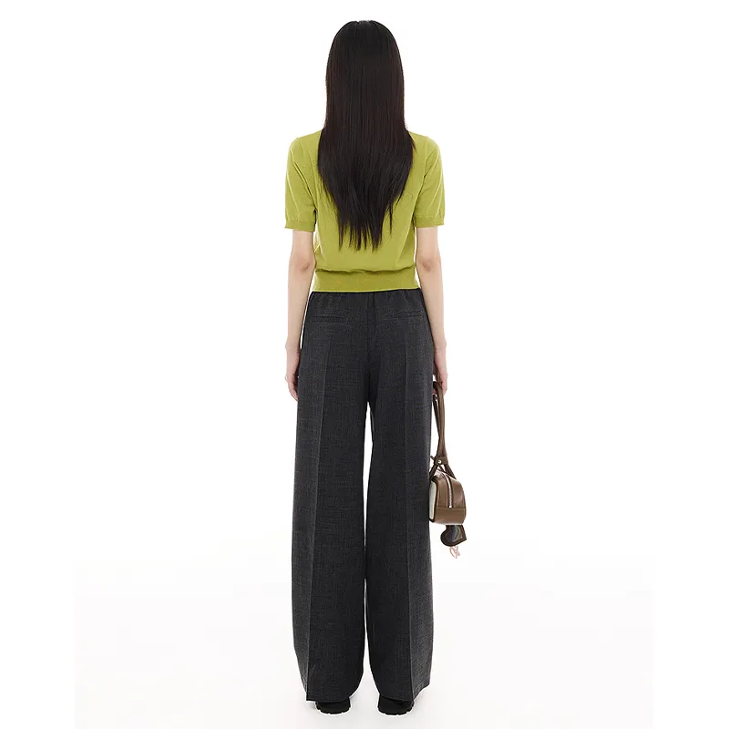 D'zzit Casual Pants Women's Dark Gray-4