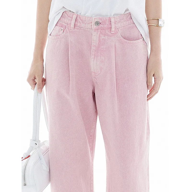 D'zzit Jeans Women's Pink-2