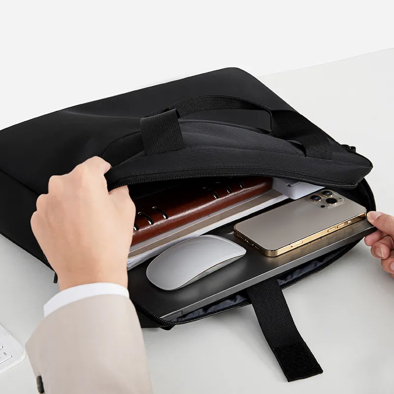 Victorian Traveler Oxford Laptop Bag Regular Unisex Black-9