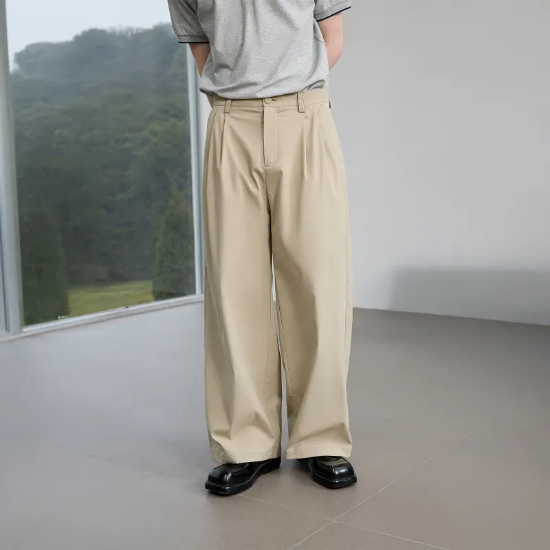 Lilbetter Casual Pants Men Khaki-2
