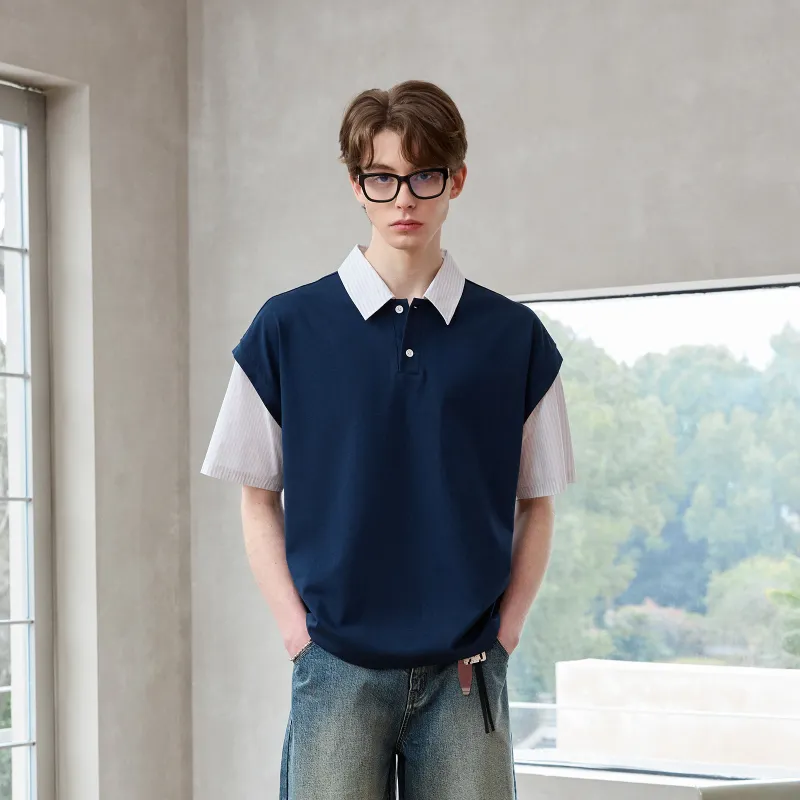 Lilbetter Polo Shirt Unisex Navy Blue-2