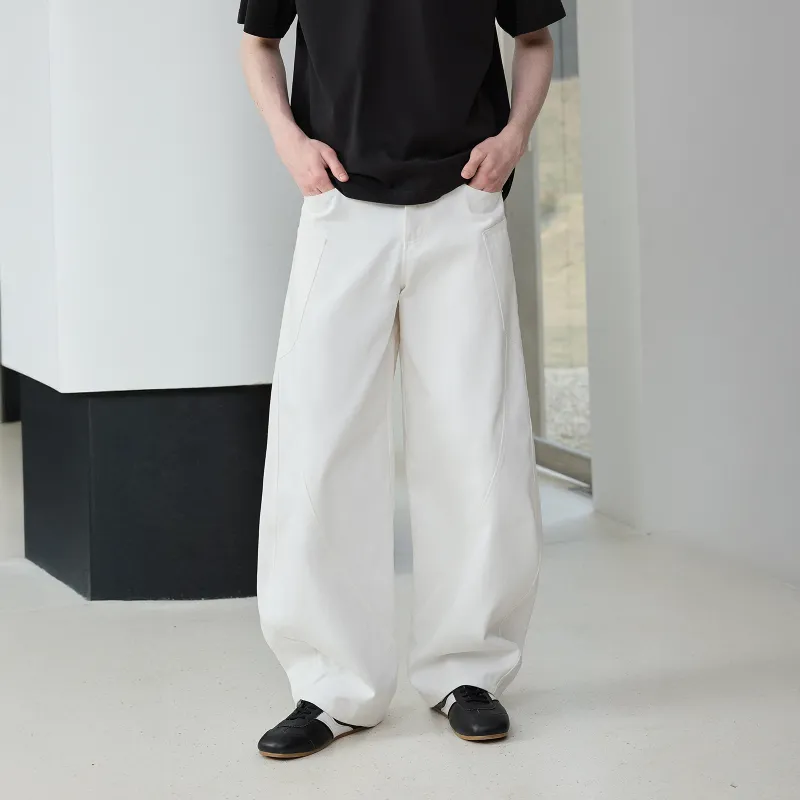 Lilbetter Casual Pants Men's White-1