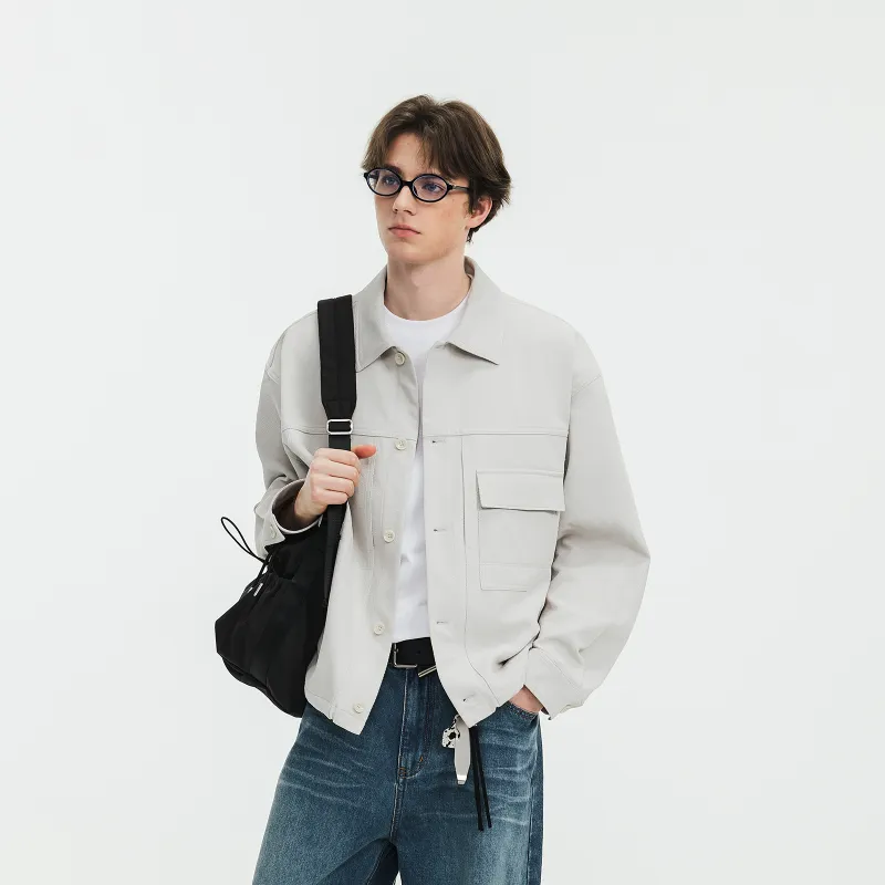 Lilbetter Jackets Coats Men's Beige-1