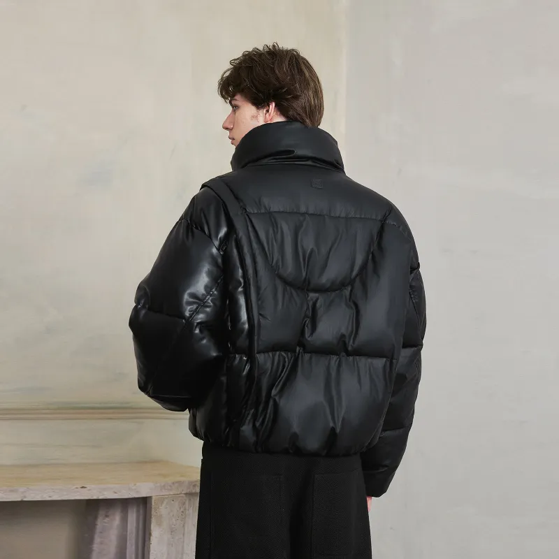 Lilbetter Puffer Jacket Men's Black-3