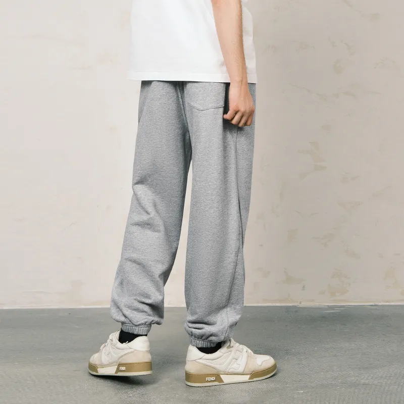 Lilbetter Knitted Sports Pants Men's Gray-4
