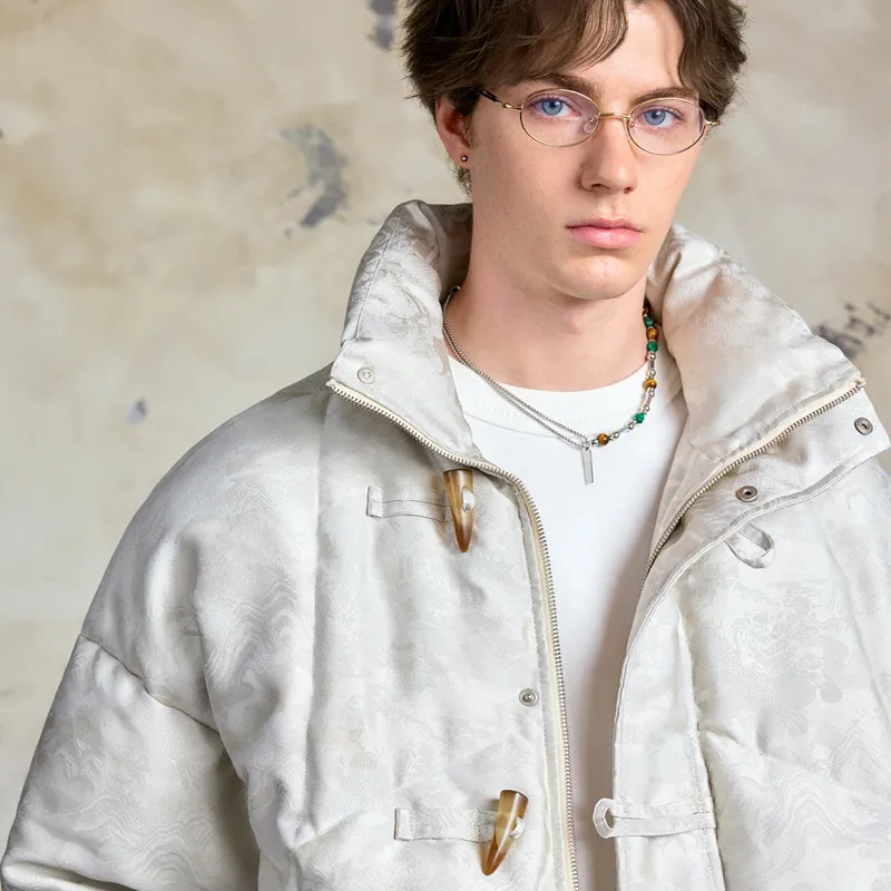 Lilbetter Puffer Jacket Unisex Light Gray-2