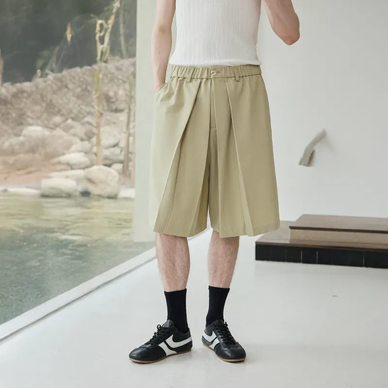 Lilbetter Casual Shorts Men Khaki-2