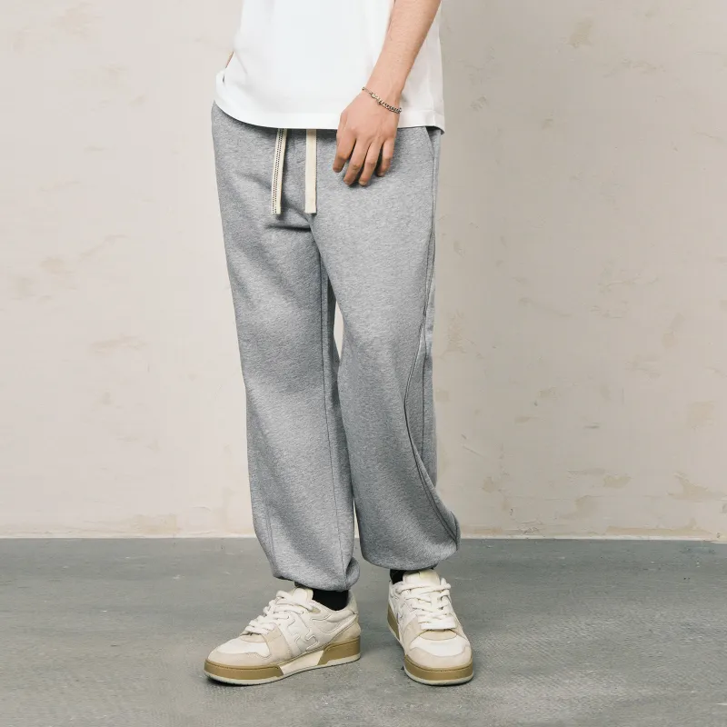 Lilbetter Knitted Sports Pants Men's Gray-6