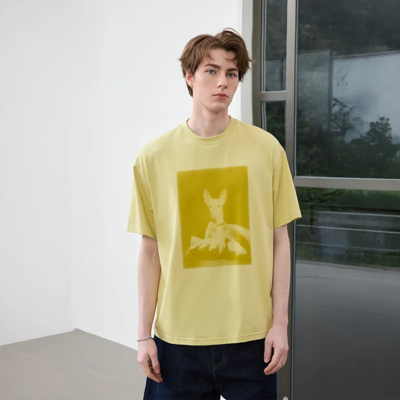 Lilbetter T Shirts Unisex Mustard Green-2