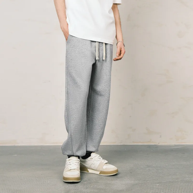 Lilbetter Knitted Sports Pants Men's Gray-5