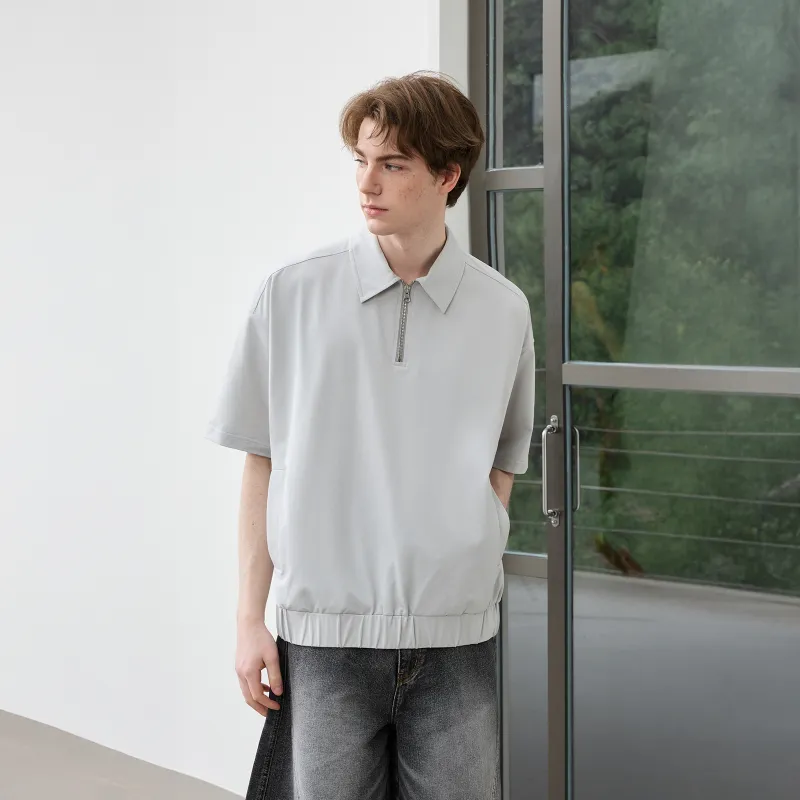 Lilbetter Polo Shirts Men Light Gray-2