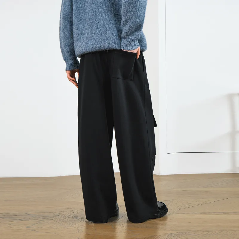Lilbetter Knitted Sweatpants Men's Black-5