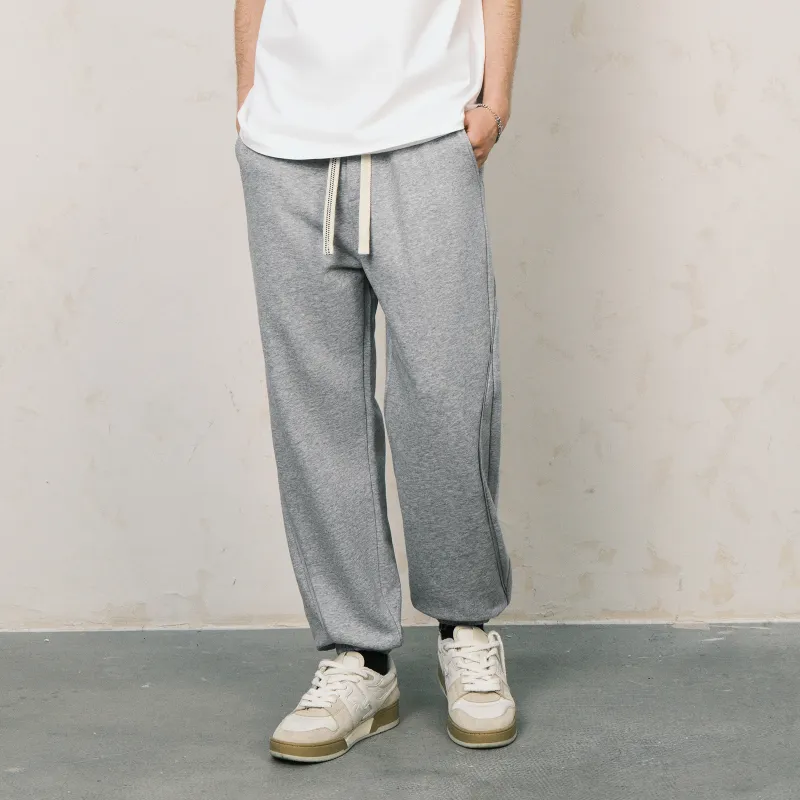 Lilbetter Knitted Sports Pants Men's Gray-3