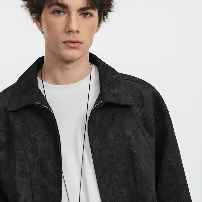 Lilbetter Jackets Coats Unisex Dark Gray-6