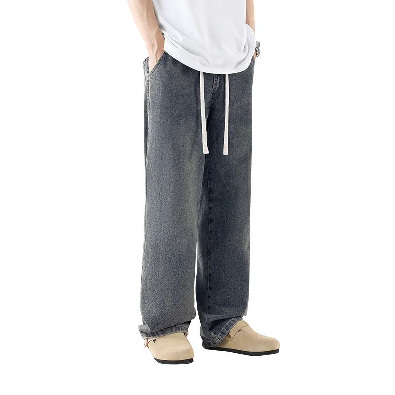 MIANDEMEIXUE Jeans Unisex-8