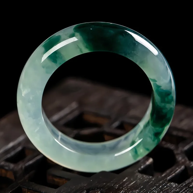 MY WORLD BEGINS AND ENDS WITH YOU Ice Glutinous Rings Unisex-2